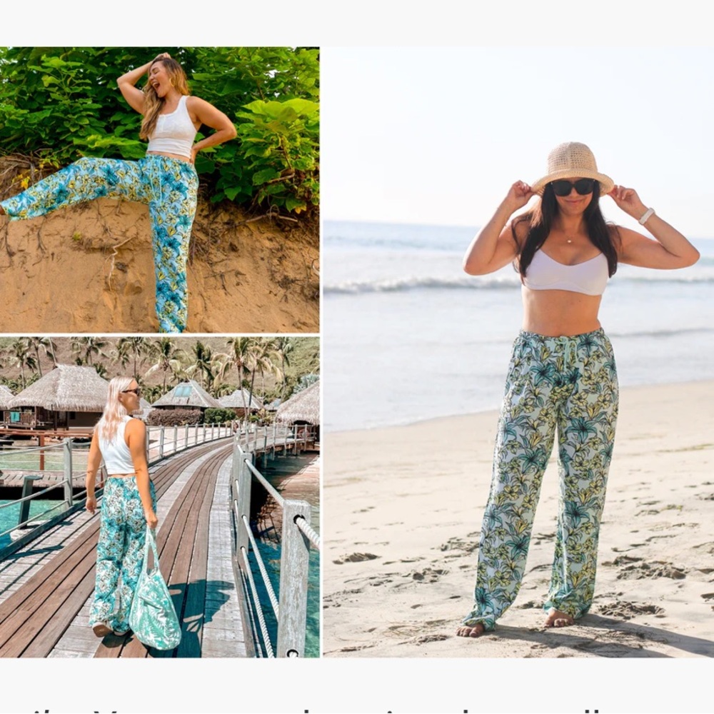 NWOT Beach Riot The Blue Lagoon Beach Pant